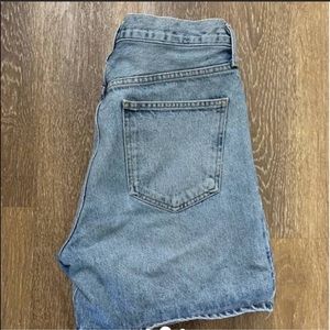 Agolde cries cross short